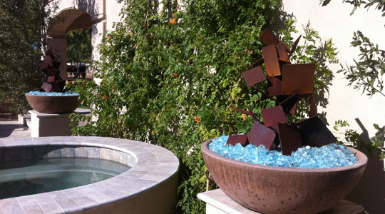 firepit sculture