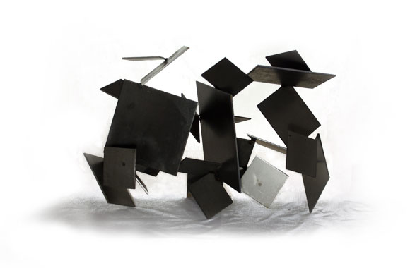 cityscape fireplace art